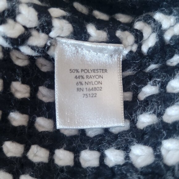 Christopher & Banks Textured Button Front Knit Sweater Cardigan, Women’s L, EUC - Picture 7 of 9